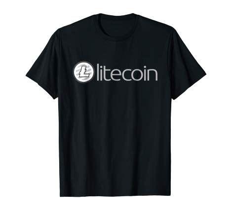 Litecoin Logo - Amazon.com: Litecoin Logo Cryptocurrency T-Shirt: Clothing