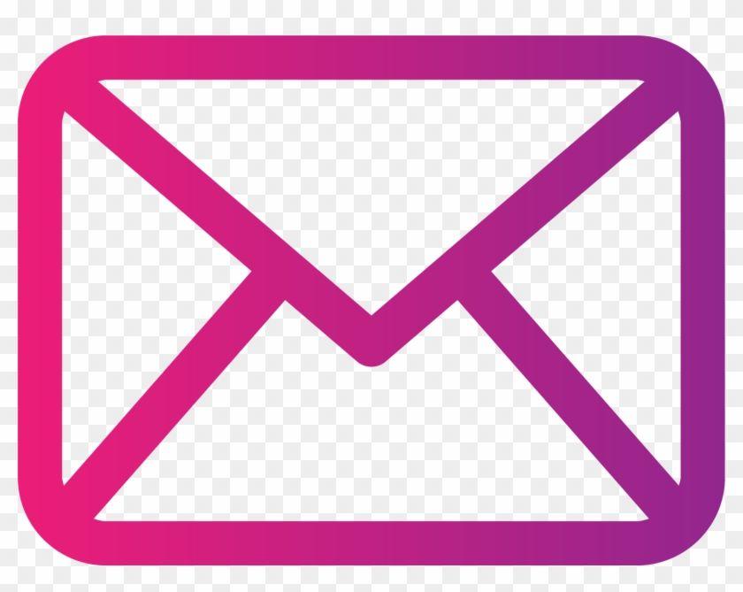 Pink Email Logo - Mail Clipart Transparent - Logo Email Png Pink - Free Transparent ...
