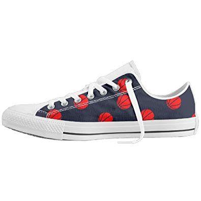 Lace Basketball Logo - Amazon.com | Red Basketball Logo Classic Fashion Underwall Sneakers ...