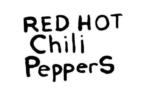 Black White with Red Letters Logo - Red Hot Chilli Peppers Logo. by ~katt-25-stock on deviantART