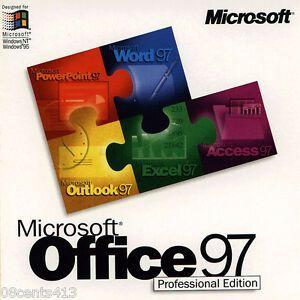 Microsoft Office 97 Logo - Microsoft Office 97 Professional Edition (Windows) Intelligent ...