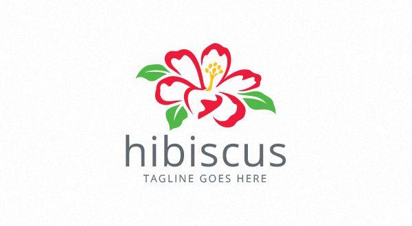 Hibiscus Flower Logo - Hibiscus - Flower Logo - Logos & Graphics