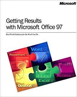 Microsoft Office 97 Logo - Getting Results with Microsoft Office 97: Microsoft: Books