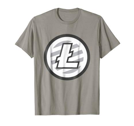 Litecoin Logo - Amazon.com: Litecoin Logo T-Shirt: Clothing