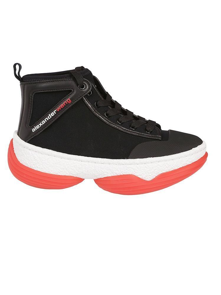 Lace Basketball Logo - Alexander Wang Chunky Logo Lace-Up Sneakers – Cettire