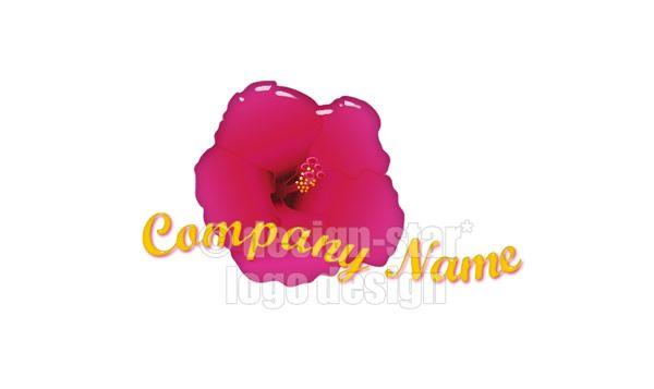 Hibiscus Flower Logo - Hibiscus flower tropical logo design - Logos for sale by design-star*
