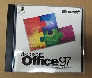 Microsoft Office 97 Logo - Microsoft Office 97 Professional Edition w/ CD Key | eBay