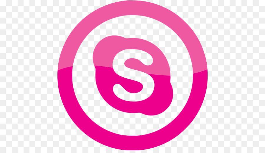 Pink Email Logo - Computer Icons Skype Email Logo Blue - skype png download - 512*512 ...