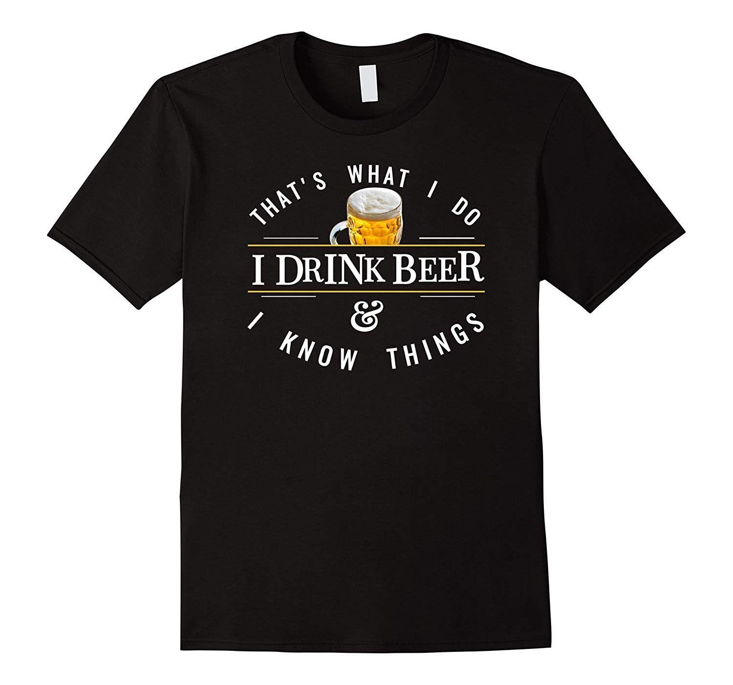 Funny Beer Logo - Funny Beer Logo Text Quote T Shirt Beer Lover Gift PL
