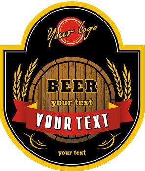 Funny Beer Logo - Beer logo vector labels