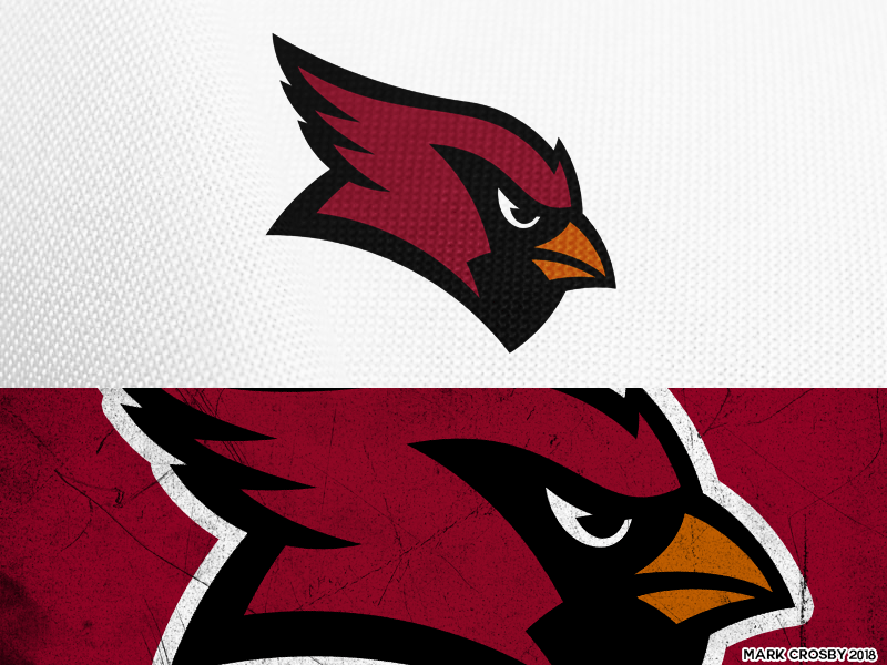 NFL Cardinals Logo - Arizona Cardinals by Mark Crosby | Dribbble | Dribbble
