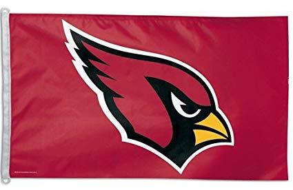 NFL Cardinals Logo - Amazon.com : NFL Arizona Cardinals 3-by-5 foot Logo Flag : Sports ...