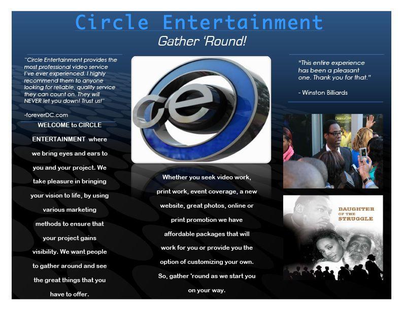 Blue Circle Entertainment Logo - Circle Entertainment, LLC