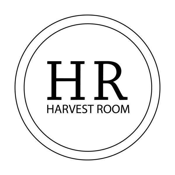 HR Oval Restaurant Logo - Restaurant: Harvest Room | Healthy Fare for Kids
