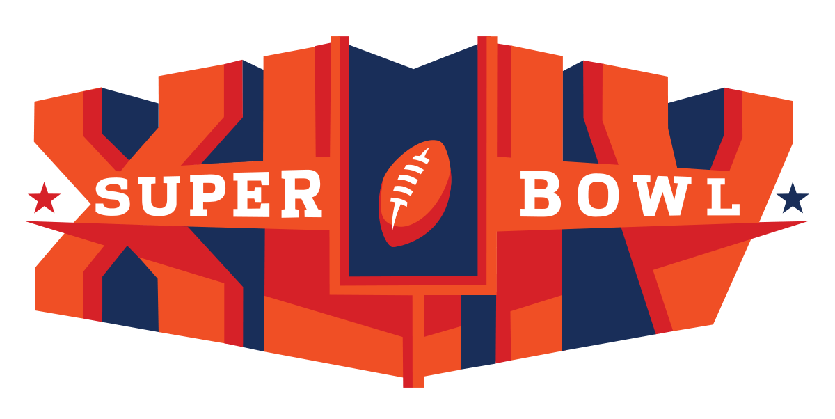 XLIV Logo - Super Bowl XLIV