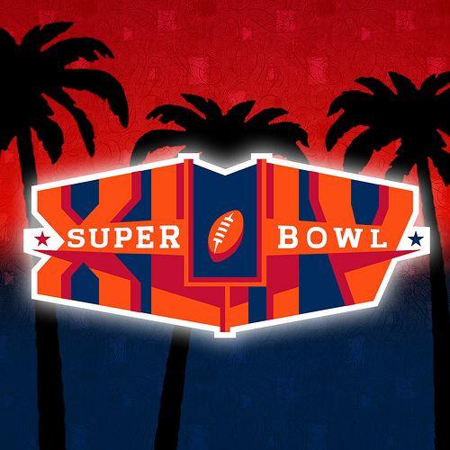 XLIV Logo - Super Bowl XLIV Logo