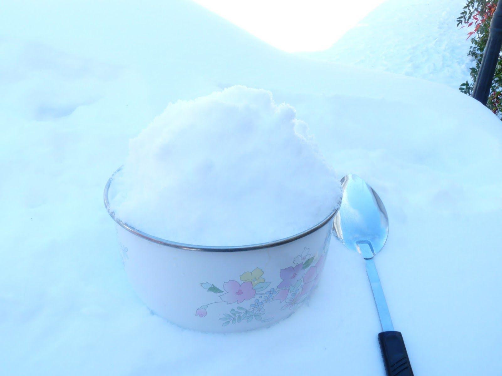 Snow Cream Mountain Logo - Tatersmama's take on things: Snow Cream