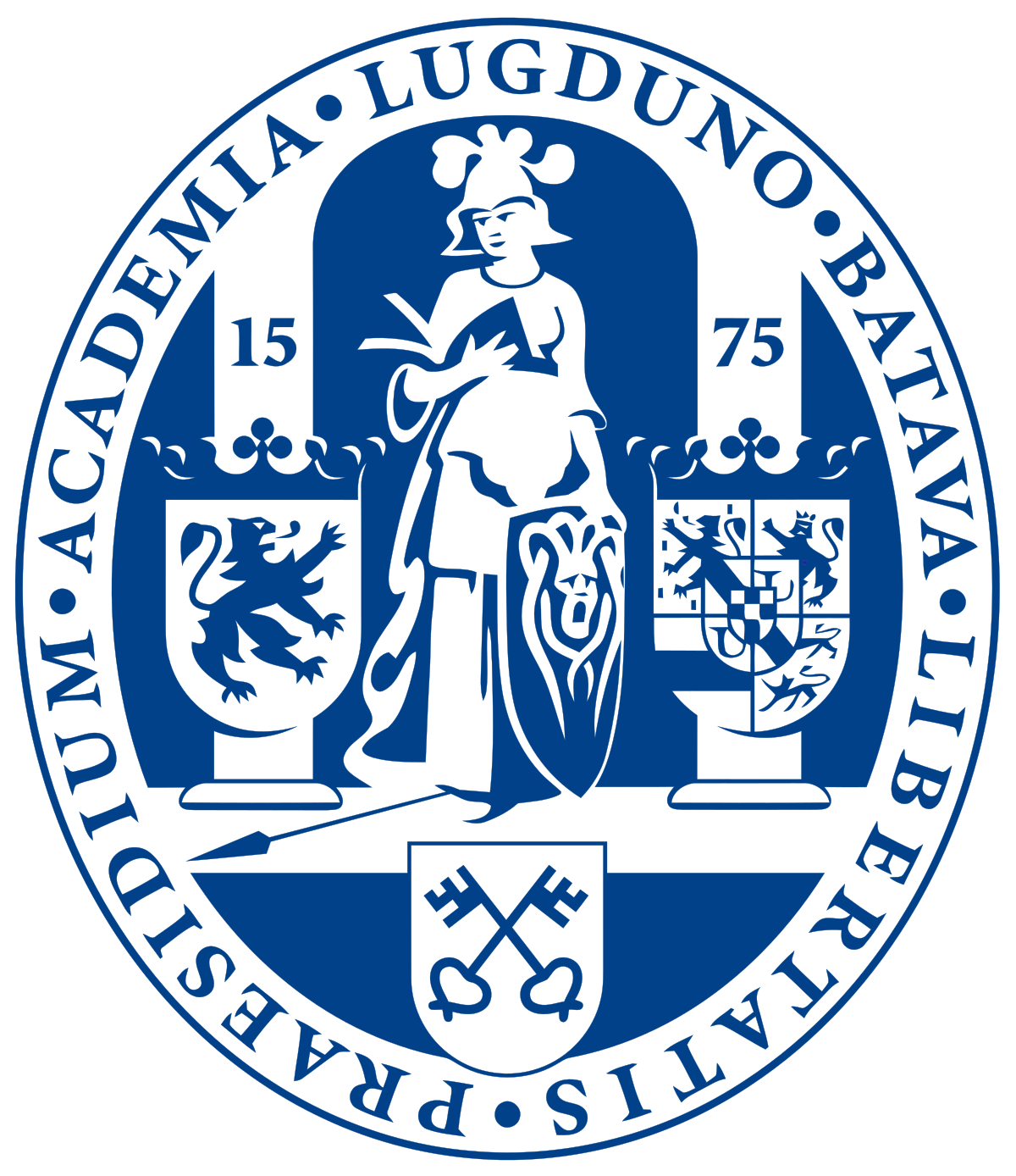 Blue Tropical U Logo - Leiden University