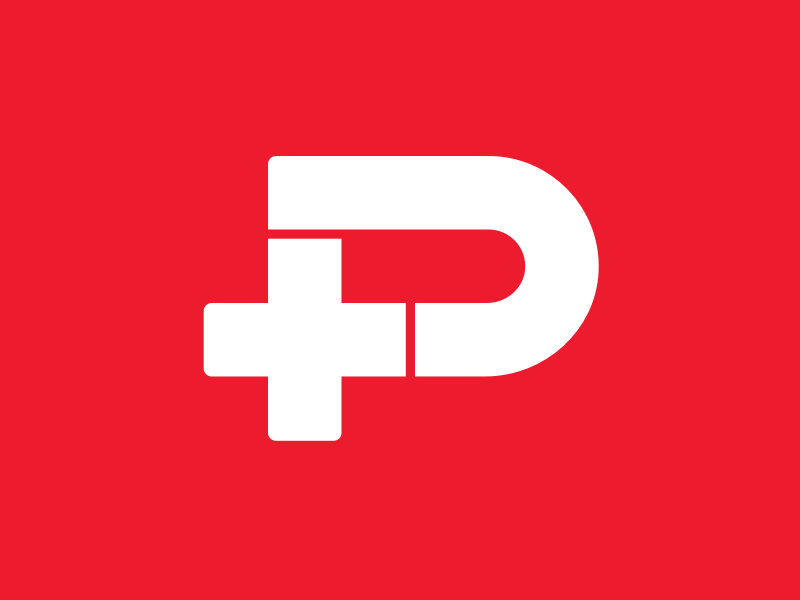 Red Cross Medical Logo - P Medical Logo by Melih Gengönül | Dribbble | Dribbble