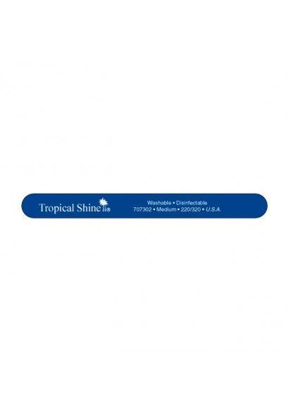 Blue Tropical U Logo - REPLACE-A-FILE BLUE 320 GRIT NAIL FILE - Louella Belle