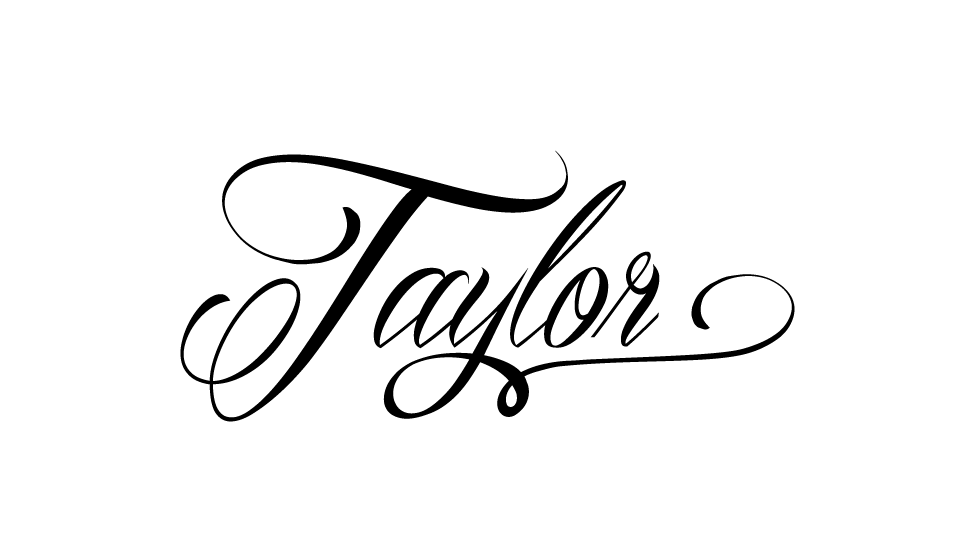 The Taylor Logo - Anastase Catalin: Brand Identity: Taylor