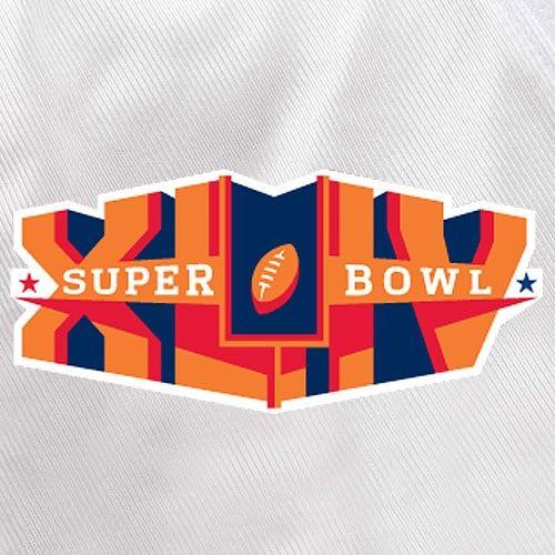 XLIV Logo - Super Bowl XLIV Authentic Embroidered Logo Free Made Sports