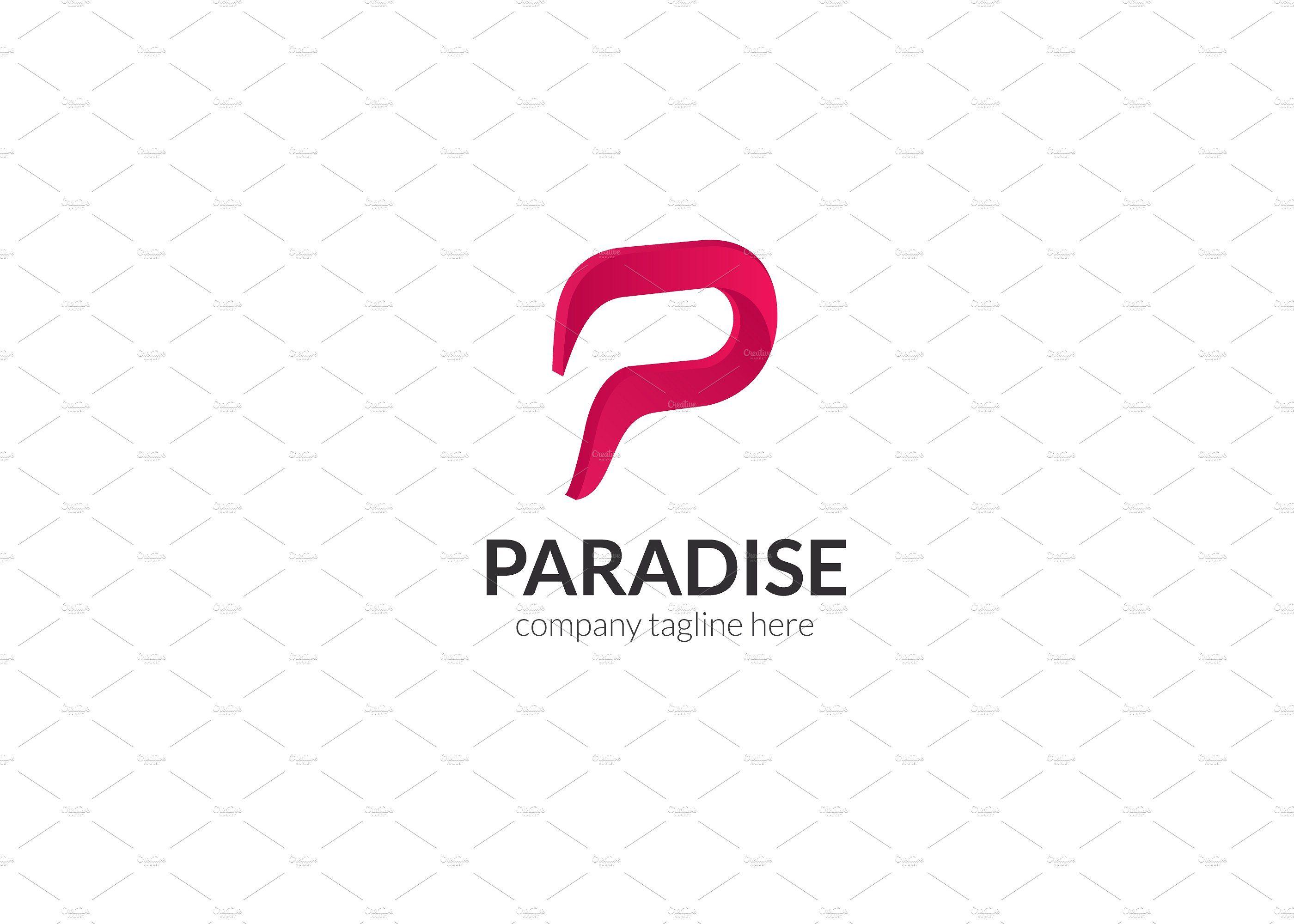 Paradise Logo - Paradise Letter P Logo ~ Logo Templates ~ Creative Market