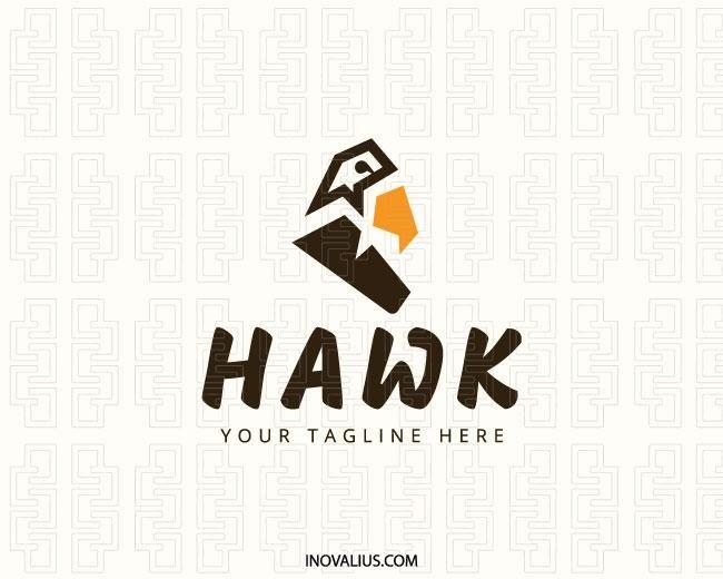 Brown Hawk Logo - Hawk Logo Design | Inovalius