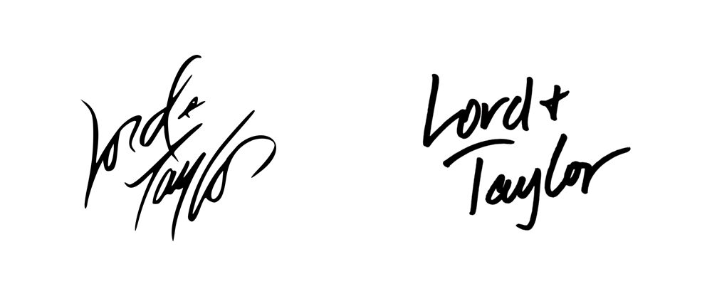 Google Taylor Logo - Brand New: New Logo for Lord & Taylor