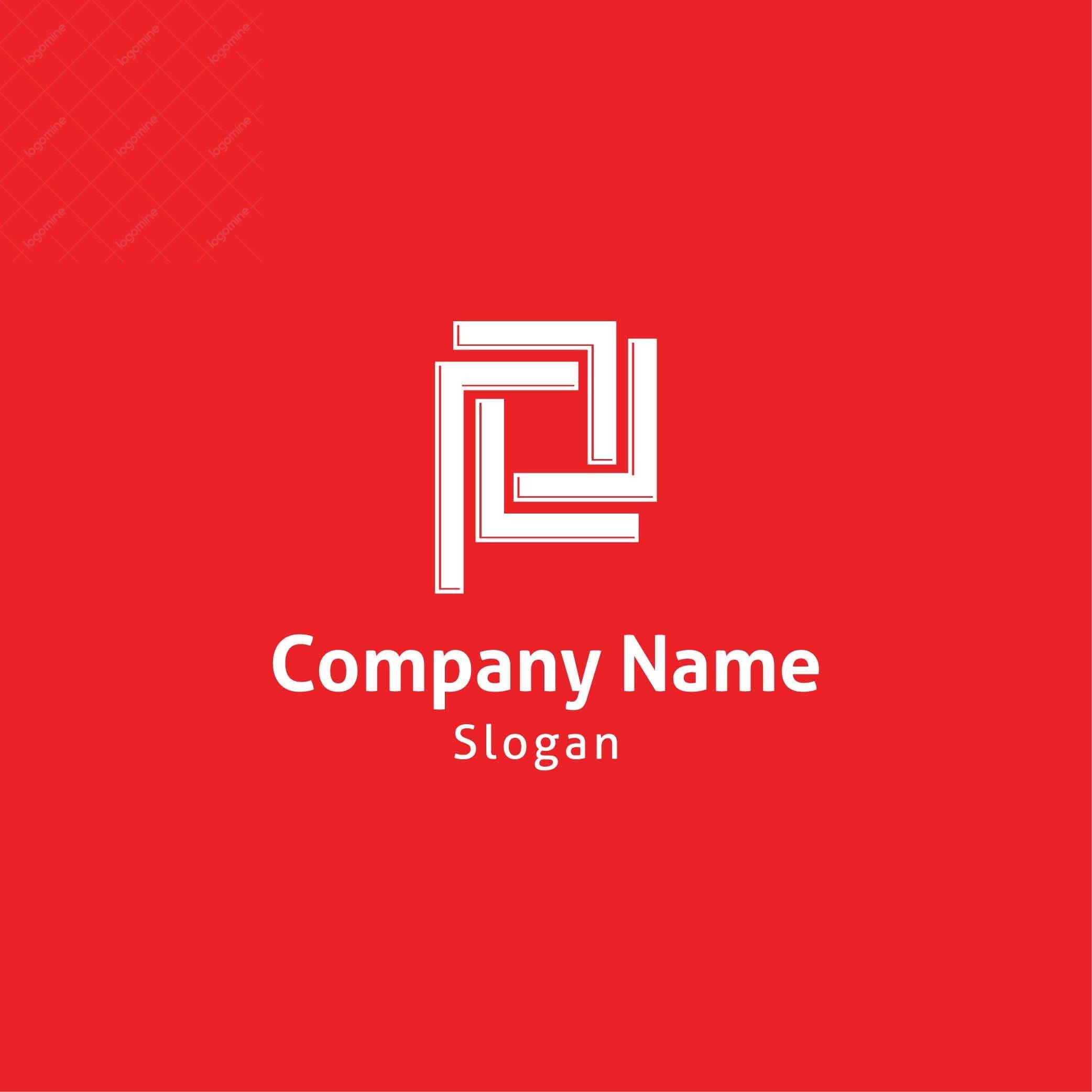 Maroon P Logo - Alphabet P Logo # 8 - Logo Mine - The Logo Design Company
