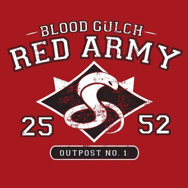 Red Team Logo - RvB Blood Gulch Red Team Shirt – Rooster Teeth U.K.