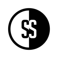 Black SS Logo - Ss Logo Photo, Royalty Free Image, Graphics, Vectors & Videos
