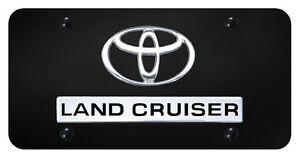 Black SS Logo - Details about Toyota Land Cruiser 3D Logo Name Black S.S Standard Novelty  Front License Plate