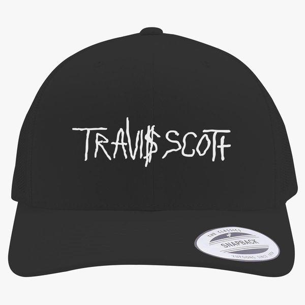 Travis Scott Logo - Travis Scott Retro Trucker Hat | Customon.com