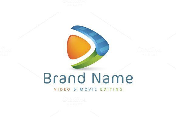 Triangle Movie Logo - For sale. Only $29 - media, video, film, sharp, music, arrow ...