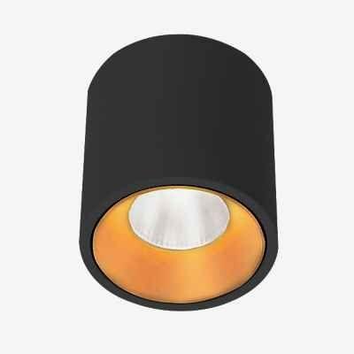 Orange Boxy R Logo - Delta Light Boxy XL R 93037 Black / Gold: Amazon.co.uk: Lighting