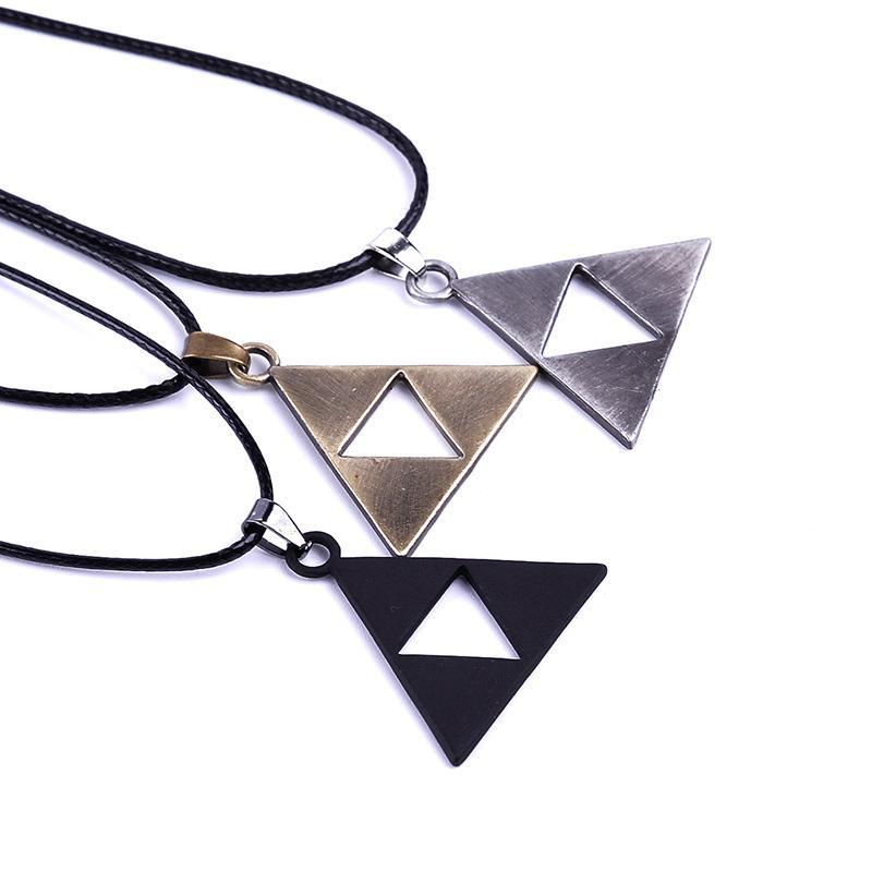 Triangle Movie Logo - Wholesale The Legend Of Zelda Necklace Triforce Zelda Triangle Logo ...
