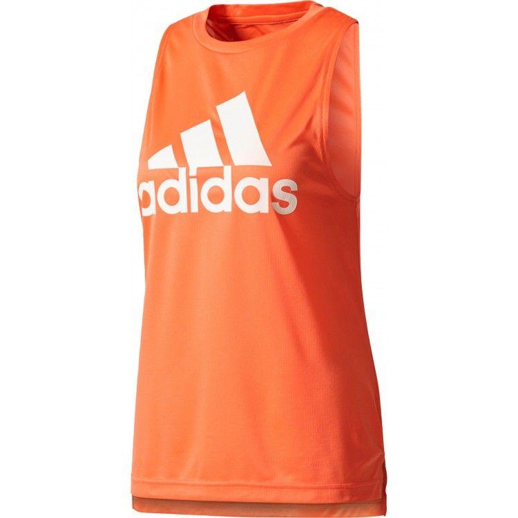 Orange Boxy R Logo - Adidas Womens Boxy Logo Tank