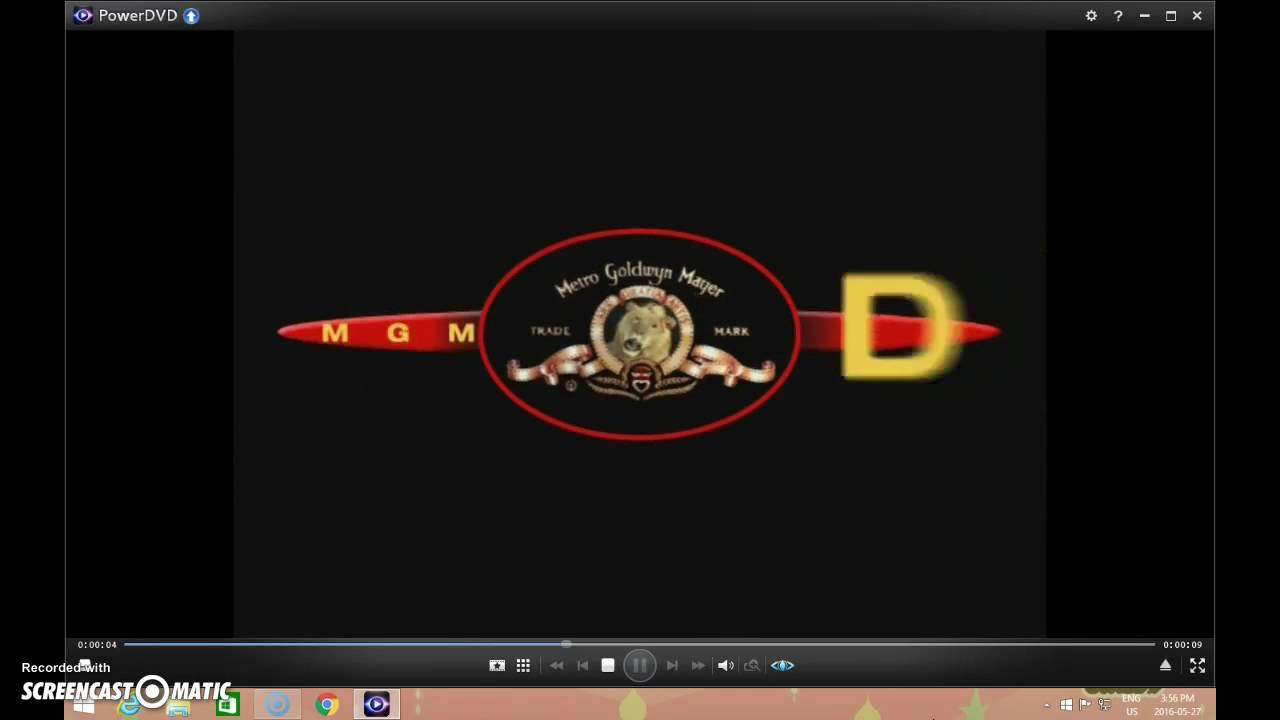 MGM DVD Logo - MGM DVD logo 1998