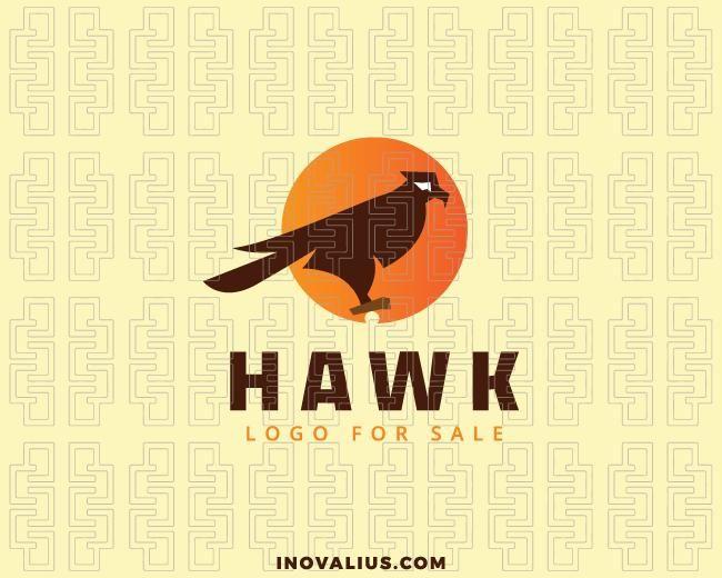 Brown Hawk Logo - Hawk Logo Design For Sale | Inovalius