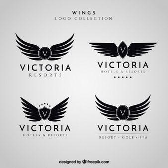 Winged Bird Logo - Wings Logo Vectors, Photos and PSD files | Free Download