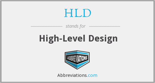 HLD Initials Logo - What does HLD stand for?