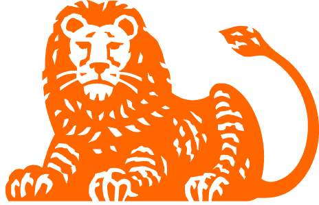 Company with Lion Logo - Orange lion Logos