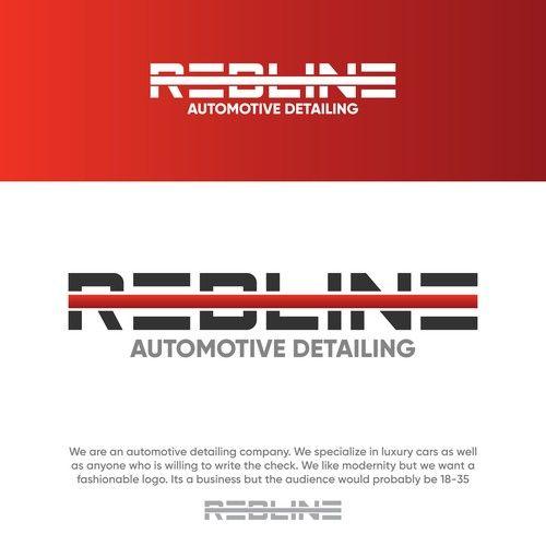 Red Line Company Logo - Detailing company needs a sleek logo! | Logo & business card contest