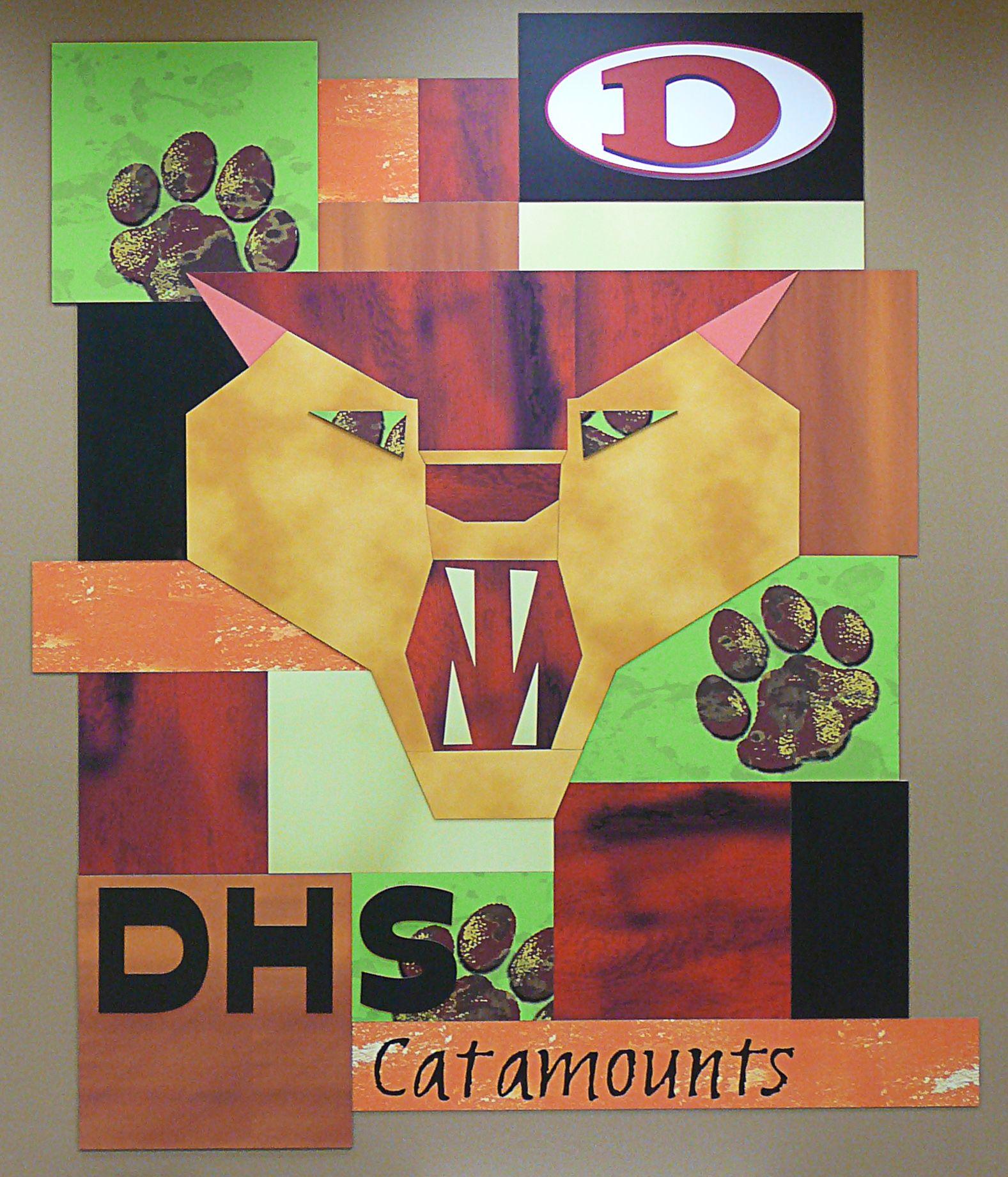 Dalton High School D Logo - Dalton High School in Dalton, GA. Studio 84 Designs