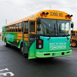 Blue Bird All American Logo - The All-New Zero Emissions Blue Bird All American School Bus Heads ...