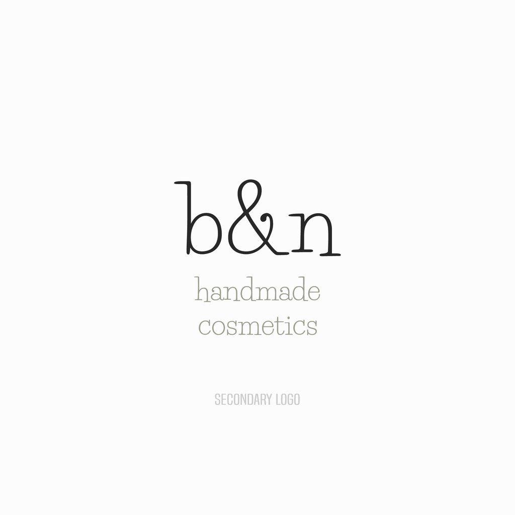 II Logo - Cosmetics II Logo & Branding Kit watercolor feather