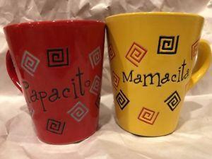 Red and Yellow Coffee Logo - Splendid by Nygala Papacito & Mamacita Mug Set Coffee Red Yellow ...