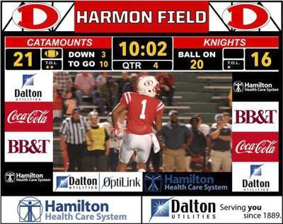 Dalton High School D Logo - Video scoreboard gets approval for high school football field in ...