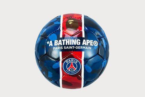 BAPE Soccer Logo - BAPE x Paris Saint-Germain Football: Buy it Here Now